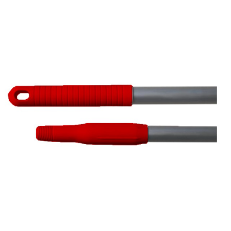 Manche aluminium rouge - 140cm
