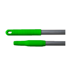 Manche aluminium vert - 140cm