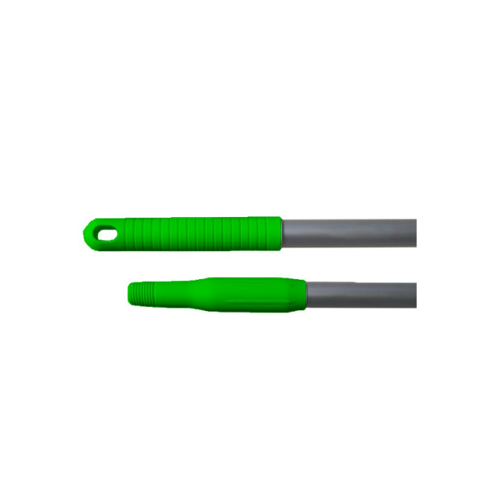Manche aluminium vert - 140cm