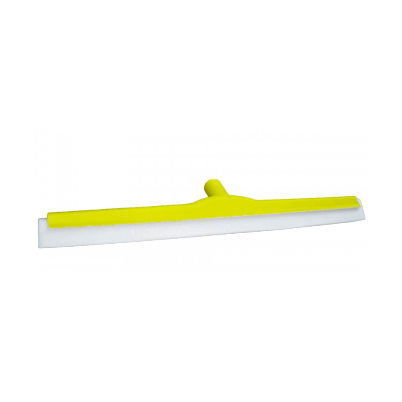 Raclette sol mousse blanche - jaune - 45cm