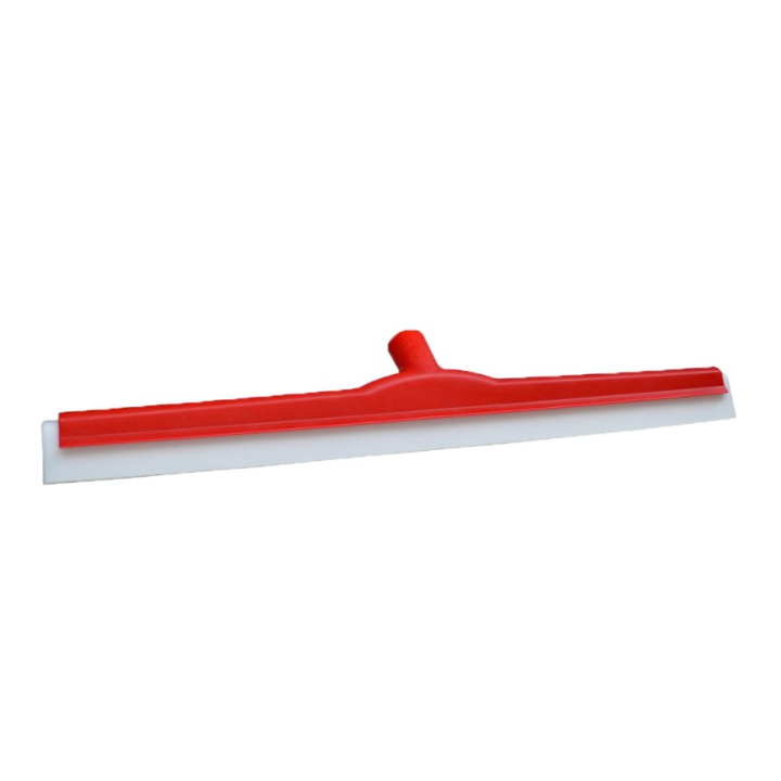 Raclette sol mousse blanche - rouge - 55cm