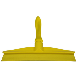 Raclette monobloc à poignée - jaune - 30cm