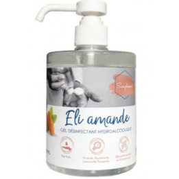 Gel hydroalcoolique  parfumée - Eli Amande - 500ml