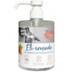 Gel hydroalcoolique  parfumée - Eli Amande - 500ml