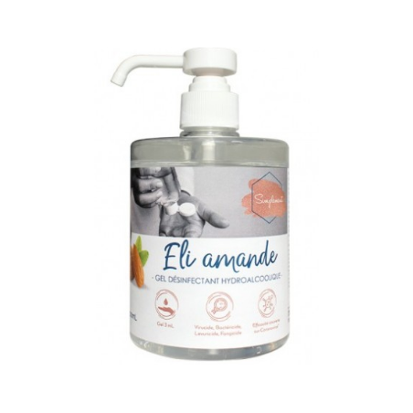 Gel hydroalcoolique  parfumée - Eli Amande - 500ml