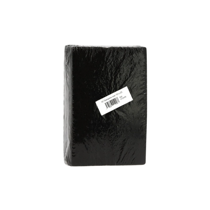 Tampon abrasif noir - Sachet de 10