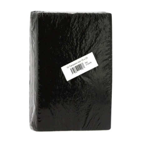 Tampon abrasif noir - Sachet de 10