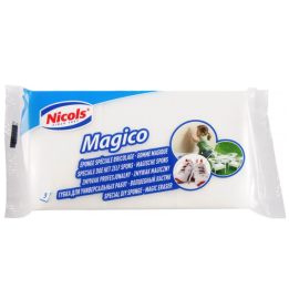 Eponge gommante - En mélamine - Sachet de 3
