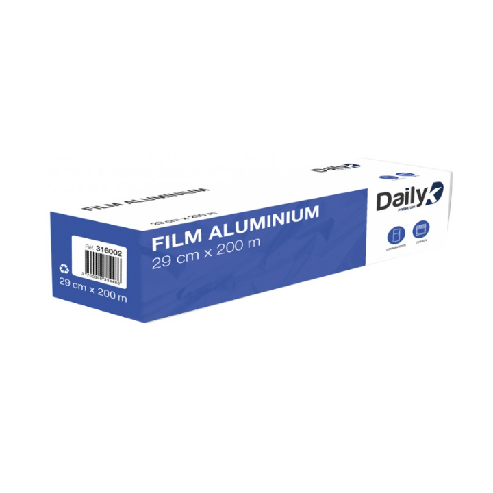 Film aluminium - 29cm X 200m