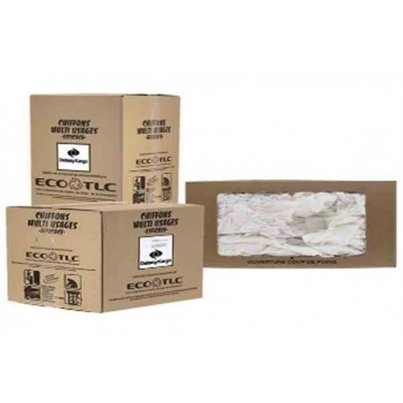 Chiffon BM tissé blanc moyen - Ct de 10 kg