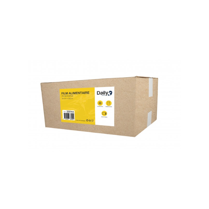 Film alimentaire en recharge - 30cm X 300m