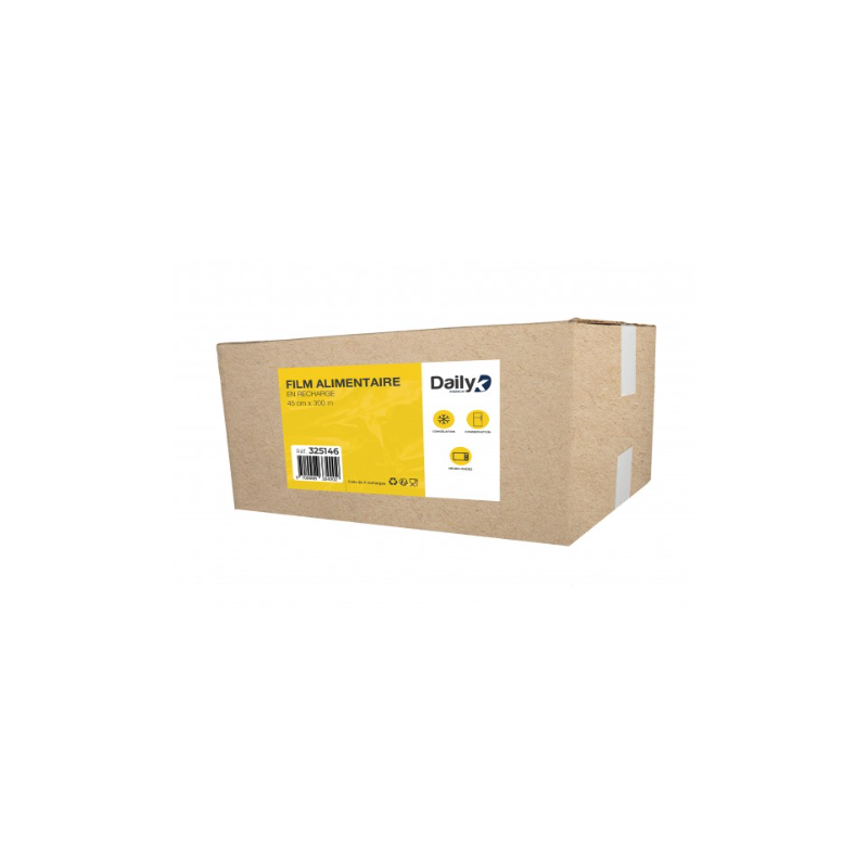 Film alimentaire en recharge - 45cm X 300m