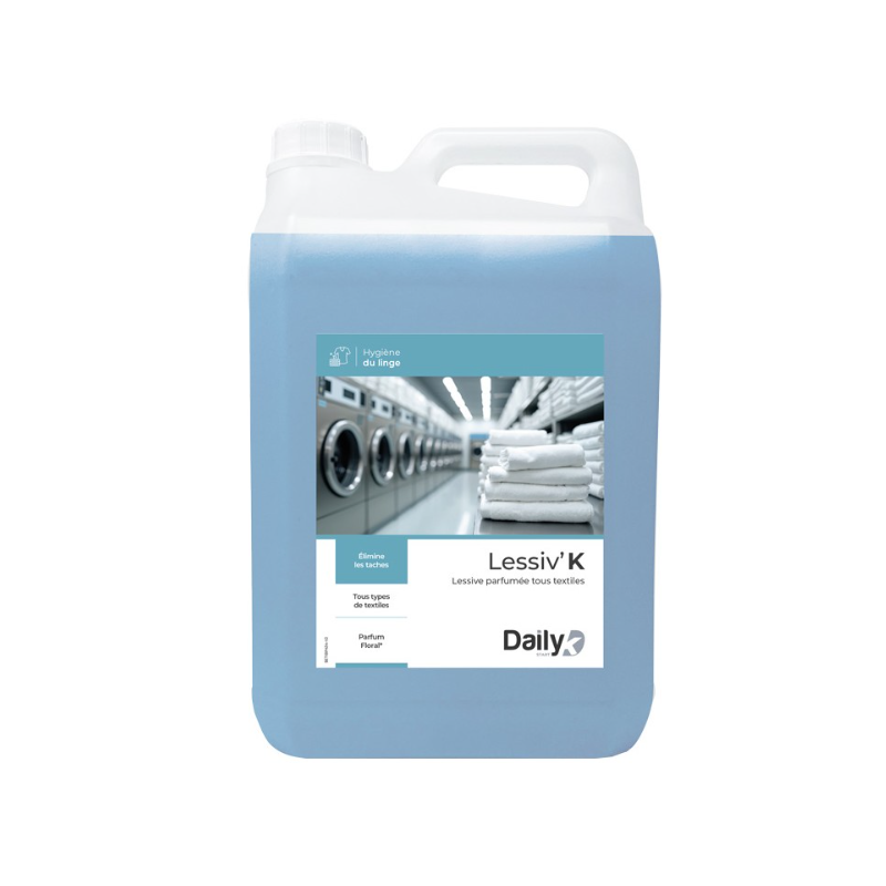 Lessiv' K - Lessive parfumée tous textiles - Bidon 5L