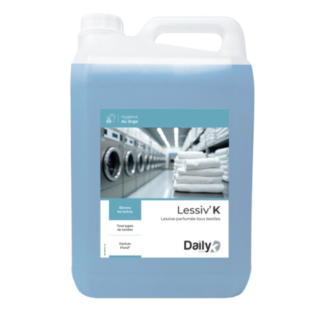 Lessiv' K - Lessive parfumée tous textiles - Bidon 5L