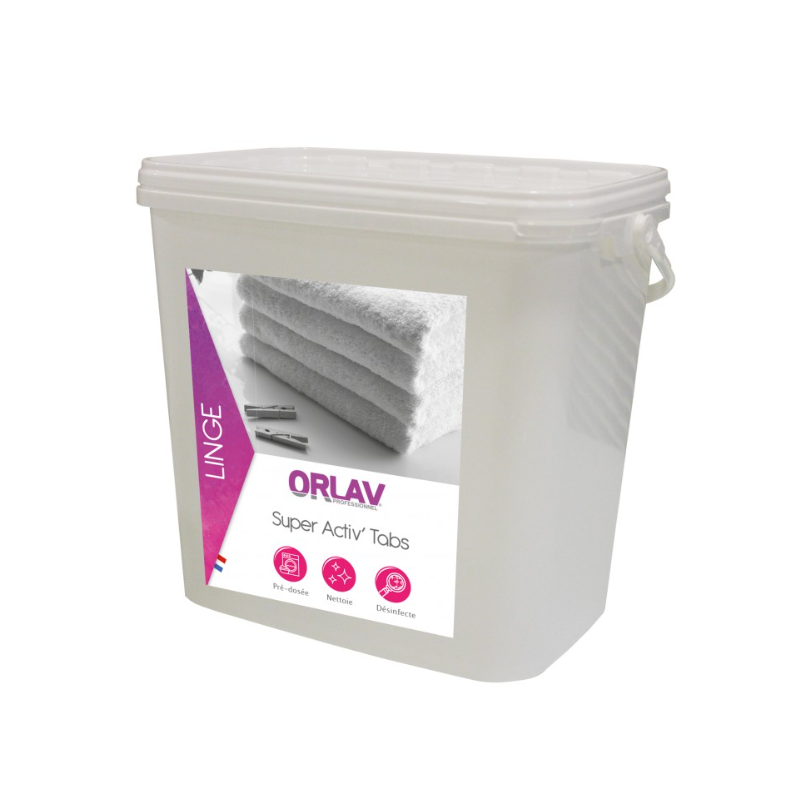 Super activ' tabs - Pastilles désinfectantes  - Seau 3KG