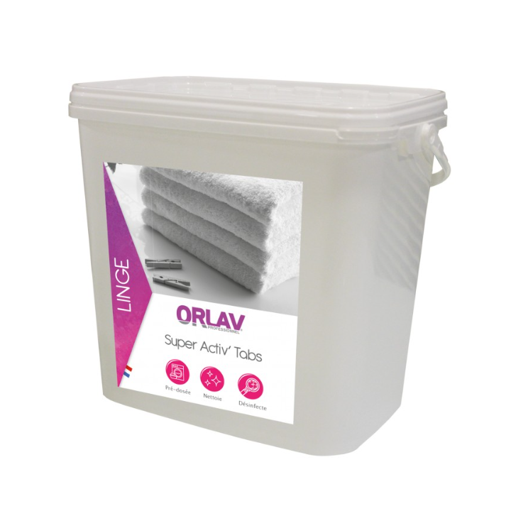 Super activ' tabs - Pastilles désinfectantes  - Seau 3KG