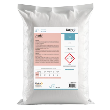 Activ' - Lessive poudre  - Sac de 20KG