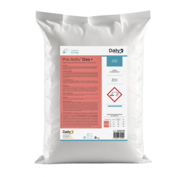 Pro activ' des+ - Lessive poudre désinfectante  concentrée - Sac de 8KG