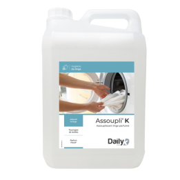Assoupli' k - Assouplissant linge parfumé - Bidon 5L