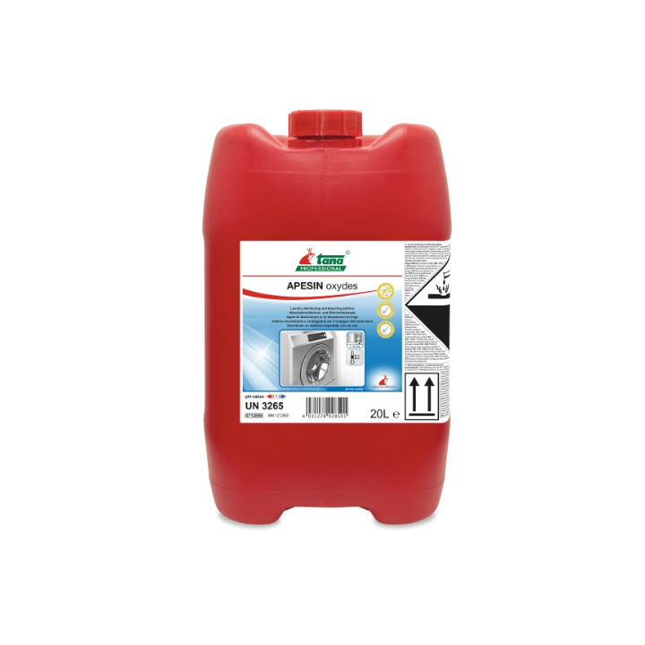 Apesin Oxydes- Additif de blanchiment et de désinfection du linge  - Bidon 20L