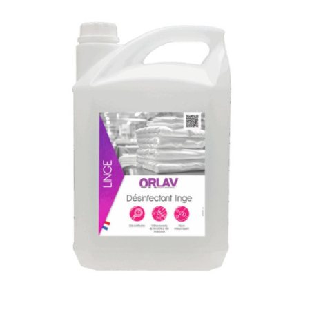 Désinfectant linge - Additif de désinfection du linge  - Bidon 5L