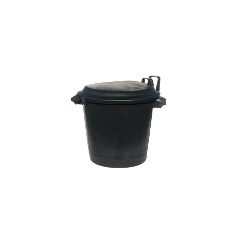 Premium - Poubelle basse avec couvercle - 75L
