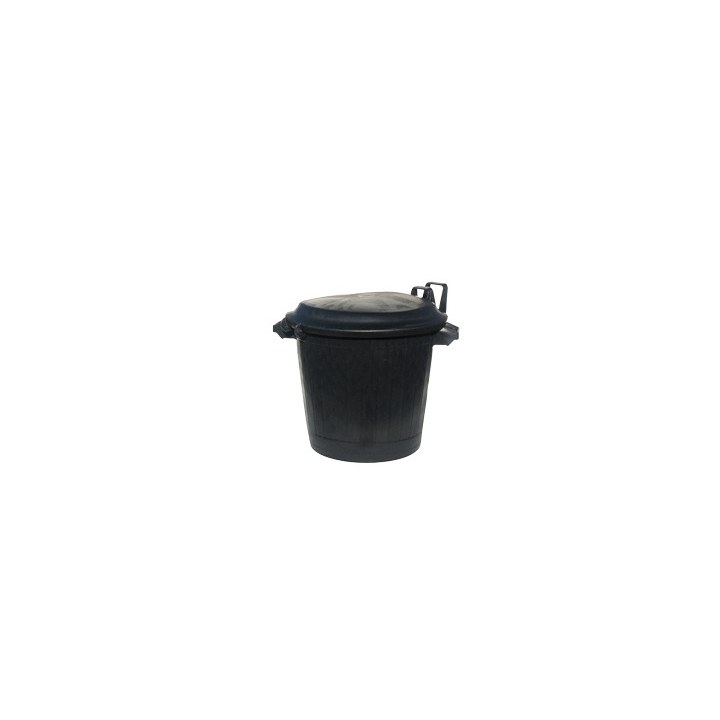 Premium - Poubelle basse avec couvercle - 75L