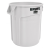 Brute - Collecteur ergonomique - Blanc - 75,7L