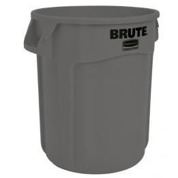 Brute - Collecteur ergonomique - Gris - 75,7L