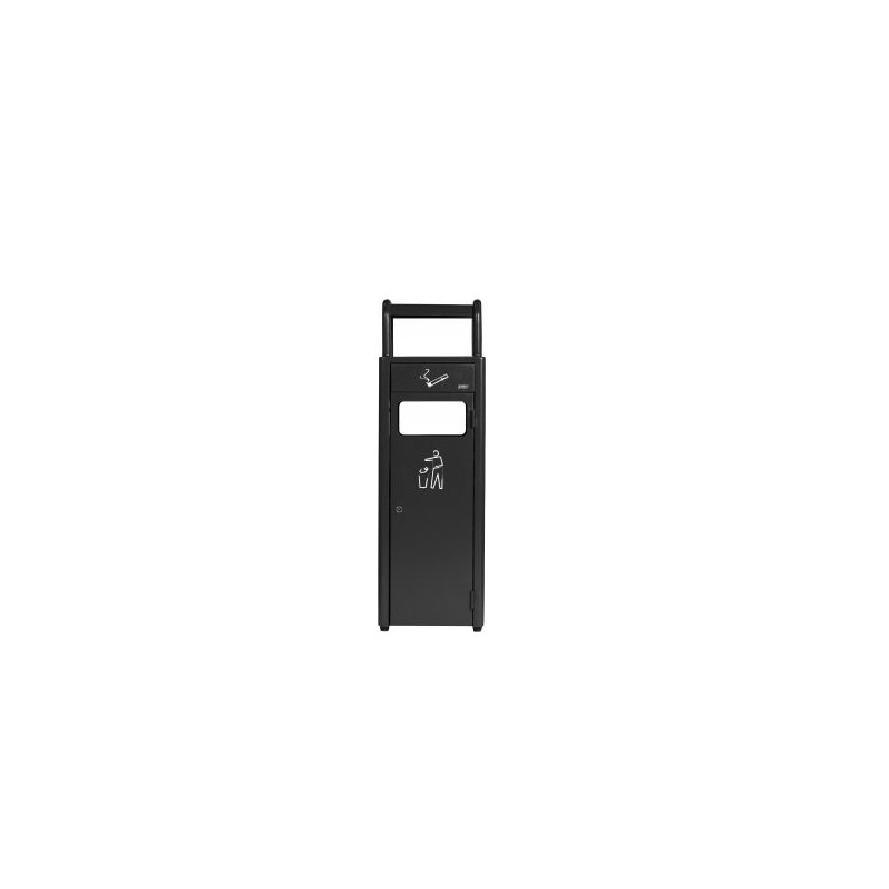 Probbax - Cendrier murale - 3,3L + 24L