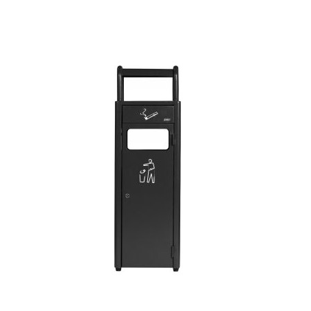 Probbax - Cendrier murale - 3,3L + 24L