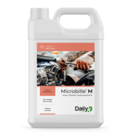 Savon d'atelier minéral parfumée - Microbille - 5 L