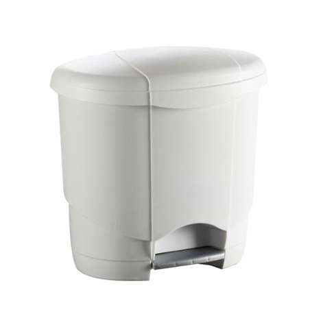 Lolly - Poubelle arrondie à pédale - 4L