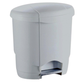 Lolly - Poubelle arrondie à pédale - 12L