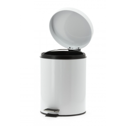 Poubelle métal - à pédale - 5L