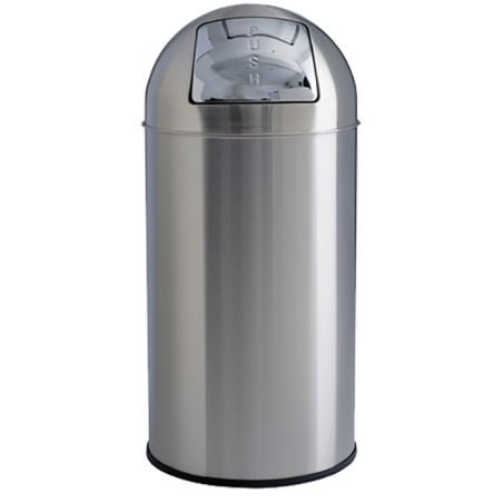 Push - Poubelle à couvercle basculant - 40L