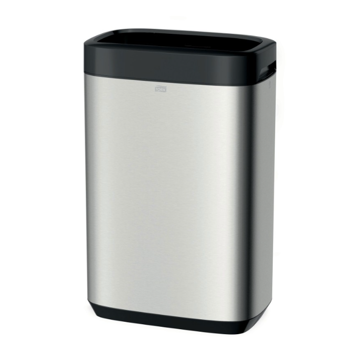 Tork elevation B1 - Poubelle à fixer ou à poser -  Acier inox - 50L