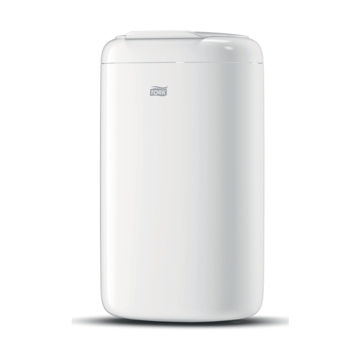 Tork elevation B3 - Poubelle avec couvercle à fermeture progressive -  Blanc - 5L