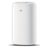 Tork elevation B3 - Poubelle avec couvercle à fermeture progressive -  Blanc - 5L
