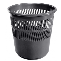 Corbeille de bureau - Ajourée - 14L