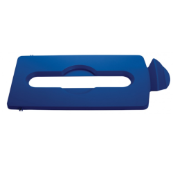 Couvercle tri sélectif bleu - Pour le papier