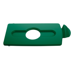 Couvercle tri sélectif vert - Pour les bouteilles et canettes