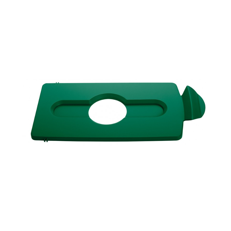 Couvercle tri sélectif vert - Pour les bouteilles et canettes