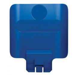 Panneau d'affichage pour recyclage slim jim - Bleu