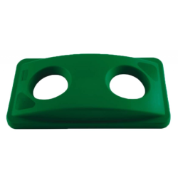 Couvercle tri sélectif vert - Pour les bouteilles et canettes