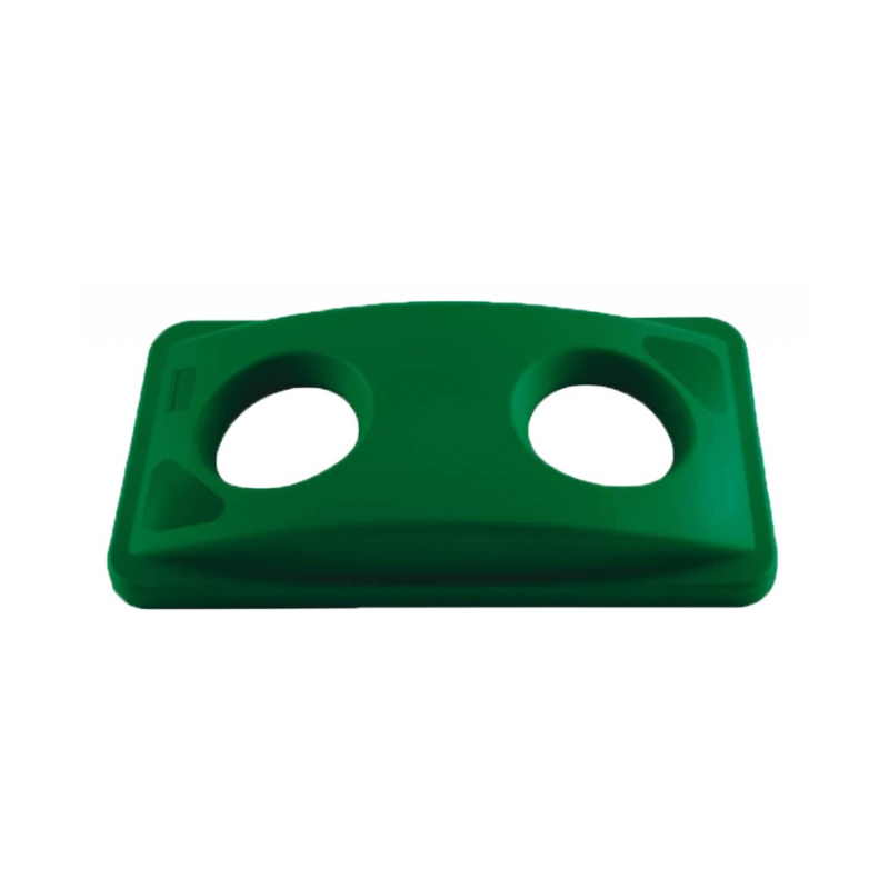 Couvercle tri sélectif vert - Pour les bouteilles et canettes