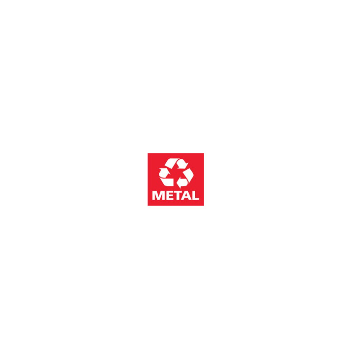 Etiquette tri sélectif - Pour poubelles fit - Rouge