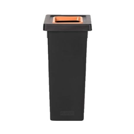 Poubelle Fit tri sélectif - Avec bac de couleur marron - 50L