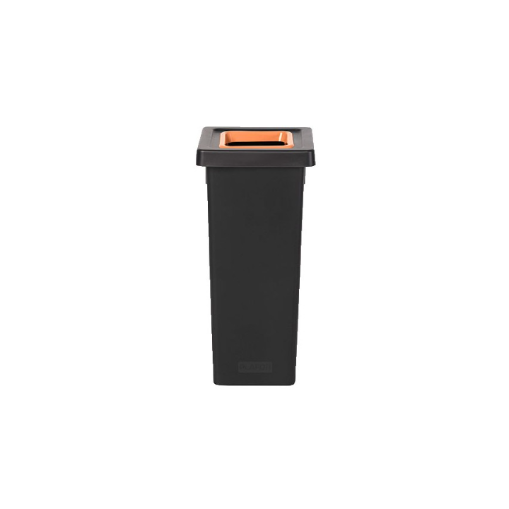 Poubelle Fit tri sélectif - Avec bac de couleur marron - 50L