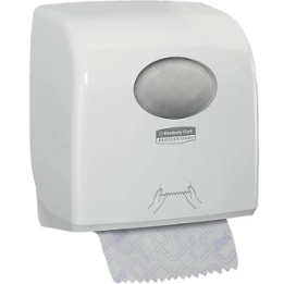 Distributeur Aquarius Slimroll MINI -pour rouleaux essuies mains - BLANC